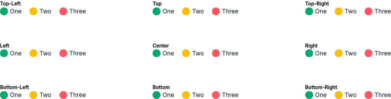 Legend - chart-placement